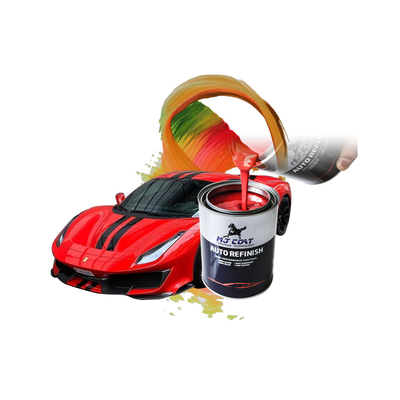 4-6 時間 再塗装 時間 輝く自動車上着塗料 400-500平方フィート 覆い 50 G/L VOC 含有量未満
