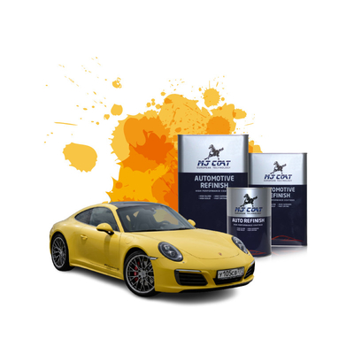 白色VOC 50g/L未満 自動車上着塗料 400-500平方フィート 覆い 2-3時間 乾燥時間